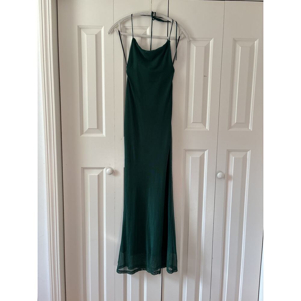 Princess Polly Green Maxi Dress Size 2 - Picture 3 of 11